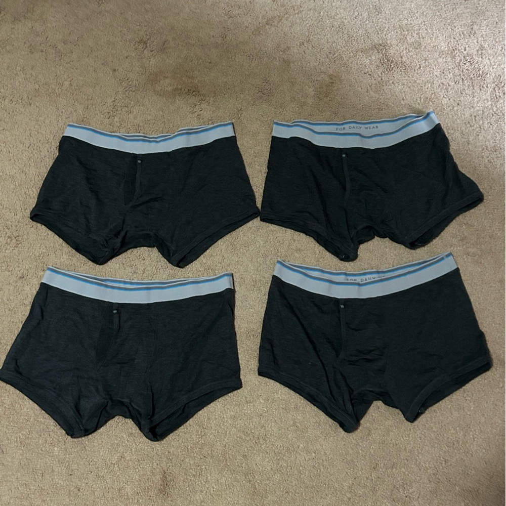 Lot of 4 Pairs of Mack Weldon Boxer Briefs Underwear Men’s XL